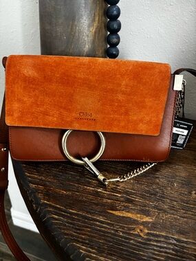 Chloé  Brown Faye Crossbody